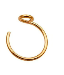 A Pair of Fake Nose Hoop - Fake Nose Ring