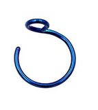 A Pair of Fake Nose Hoop - Fake Nose Ring