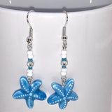 Bohemian Style Starfish Dangle Earrings