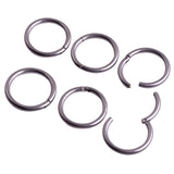 Stainless Steel Hinged Nose Ring 16G