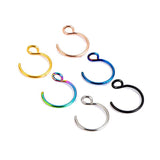 A Pair of Fake Nose Hoop - Fake Nose Ring