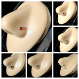 Magnetic Nose Stud - Fake Cartilage Earring - Fake Piercing