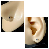 Magnetic Nose Stud - Fake Cartilage Earring - Fake Piercing