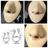 Fake Septum Ring - Non Piercing Septum Ring