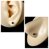 Magnetic Nose Stud - Fake Cartilage Earring - Fake Piercing