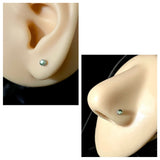 Magnetic Nose Stud - Fake Cartilage Earring - Fake Piercing