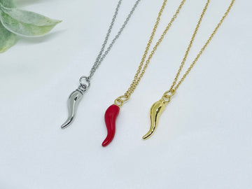 Italian Horn Necklace - Cornicello Necklace