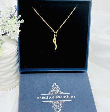 Italian Horn Necklace - Cornicello Necklace
