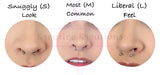 Magnetic Septum Ring with 6 Accessories- Fake Piercing