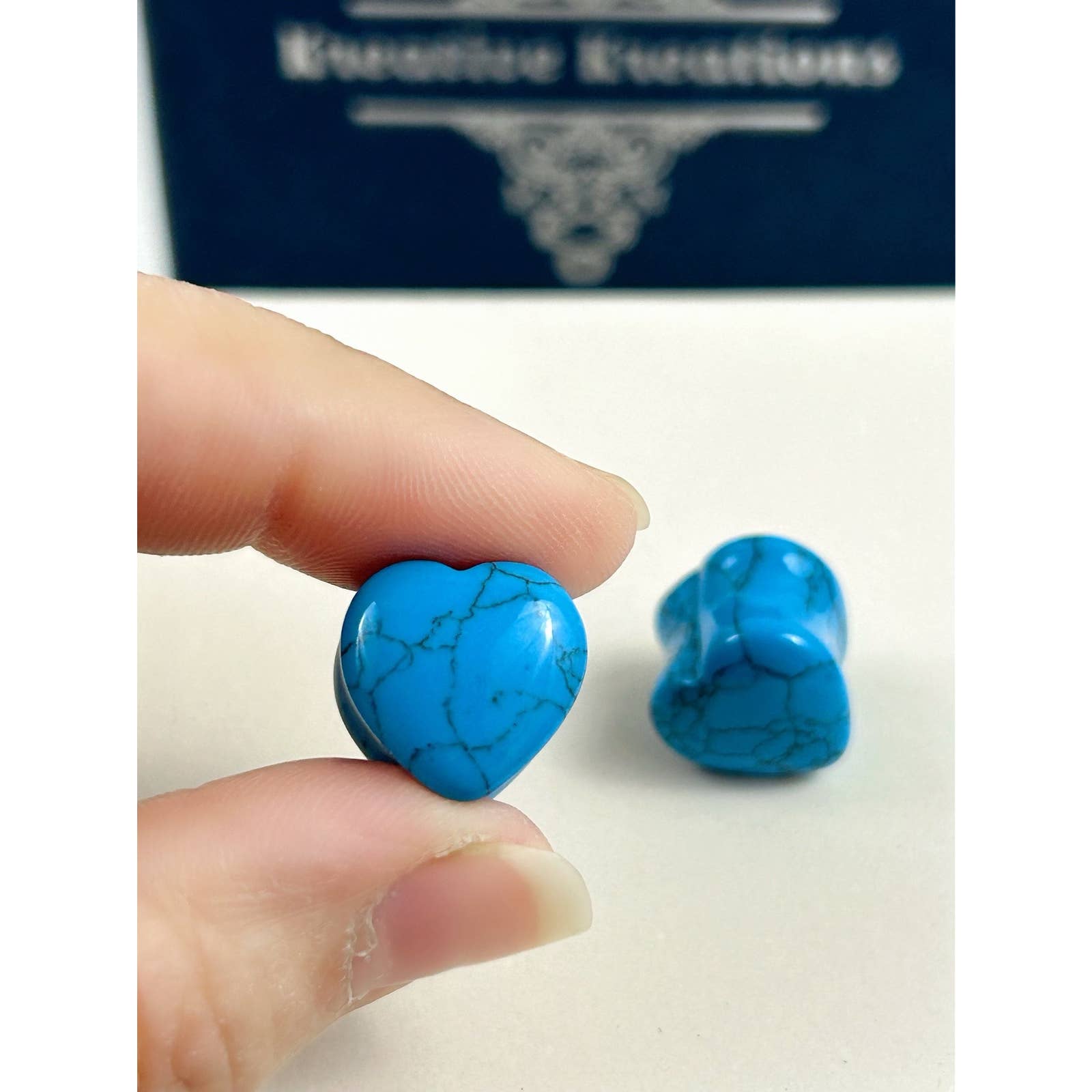 Turquoise Ear Plugs - Ear Gauges - Ear Stretchers