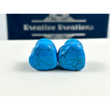 Turquoise Ear Plugs - Ear Gauges - Ear Stretchers