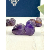 Stone Ear plugs - Amethyst Ear tunnels - Purple Ear Expanders