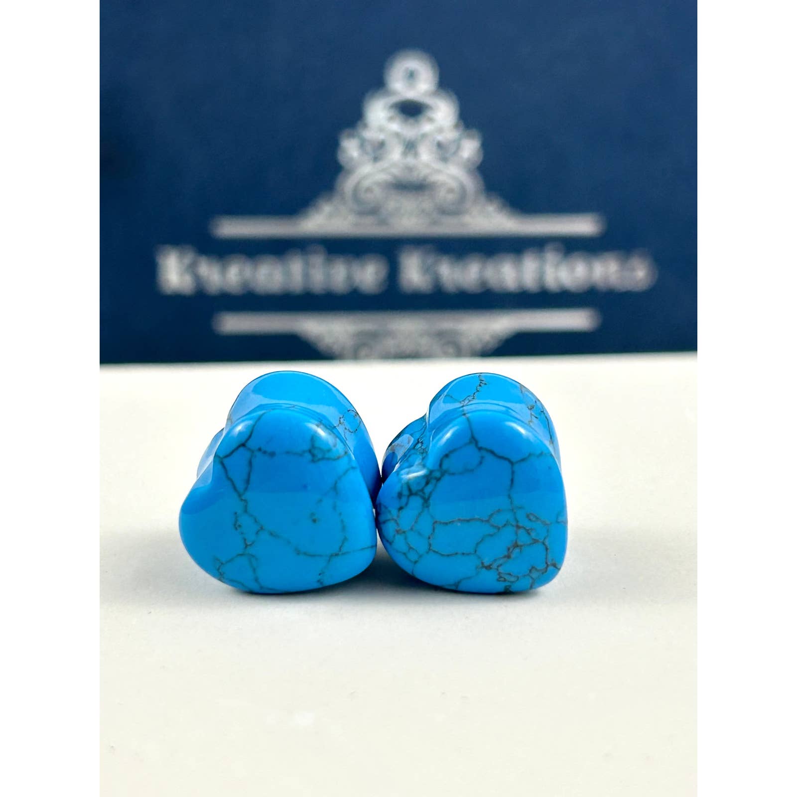 Turquoise Ear Plugs - Ear Gauges - Ear Stretchers