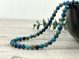 Blue Jasper Gemstone Necklace