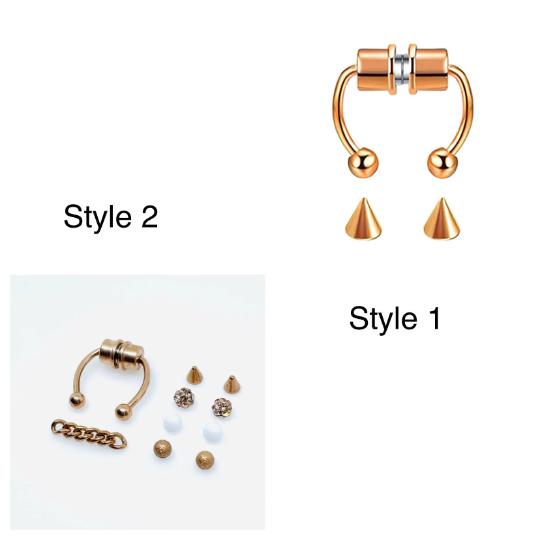 Fake nose 2025 ring magnetic