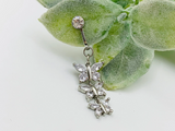Butterfly Dangle Belly Ring