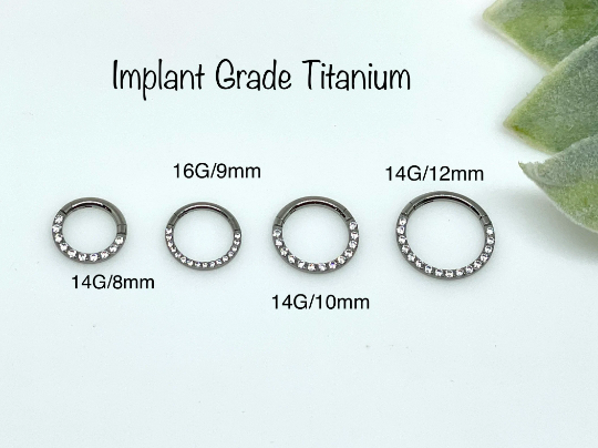 G23 Titanium Implant Grade Septum Piercing Kreative Kreations