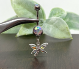 Crystal Belly Ring