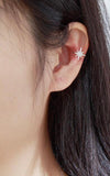 Star Shaped Sterling Silver Ear Cuff
