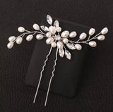 Pearl Crystal Bridal Hair Pins
