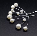Set of 3 Pearl Hair Pins