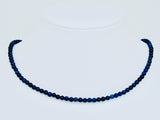 Blue Lapis Lazuli Natural Stone Choker Necklace
