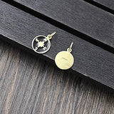 Layering Necklace with Compass Charm