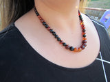 Beaded Necklace Made with Beautiful Dream Agate Gemstone Beads
