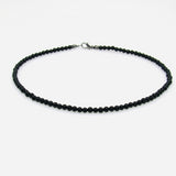 Black Onyx Choker Pendant Necklace