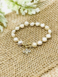 Off-white Freshwater Pearls Bracelet