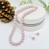 South Sea Shell Light Purple Pearl Necklace