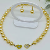 South Sea Golden Shell Pearl Necklace for her