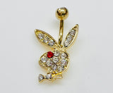Bunny Belly Button Ring
