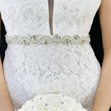 Wedding Dress Belt Crystal Sash