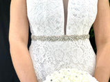 Rhinestone Banding Wedding Dress Belt
