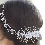 Bridal Hair Piece Crystal Hair Vine