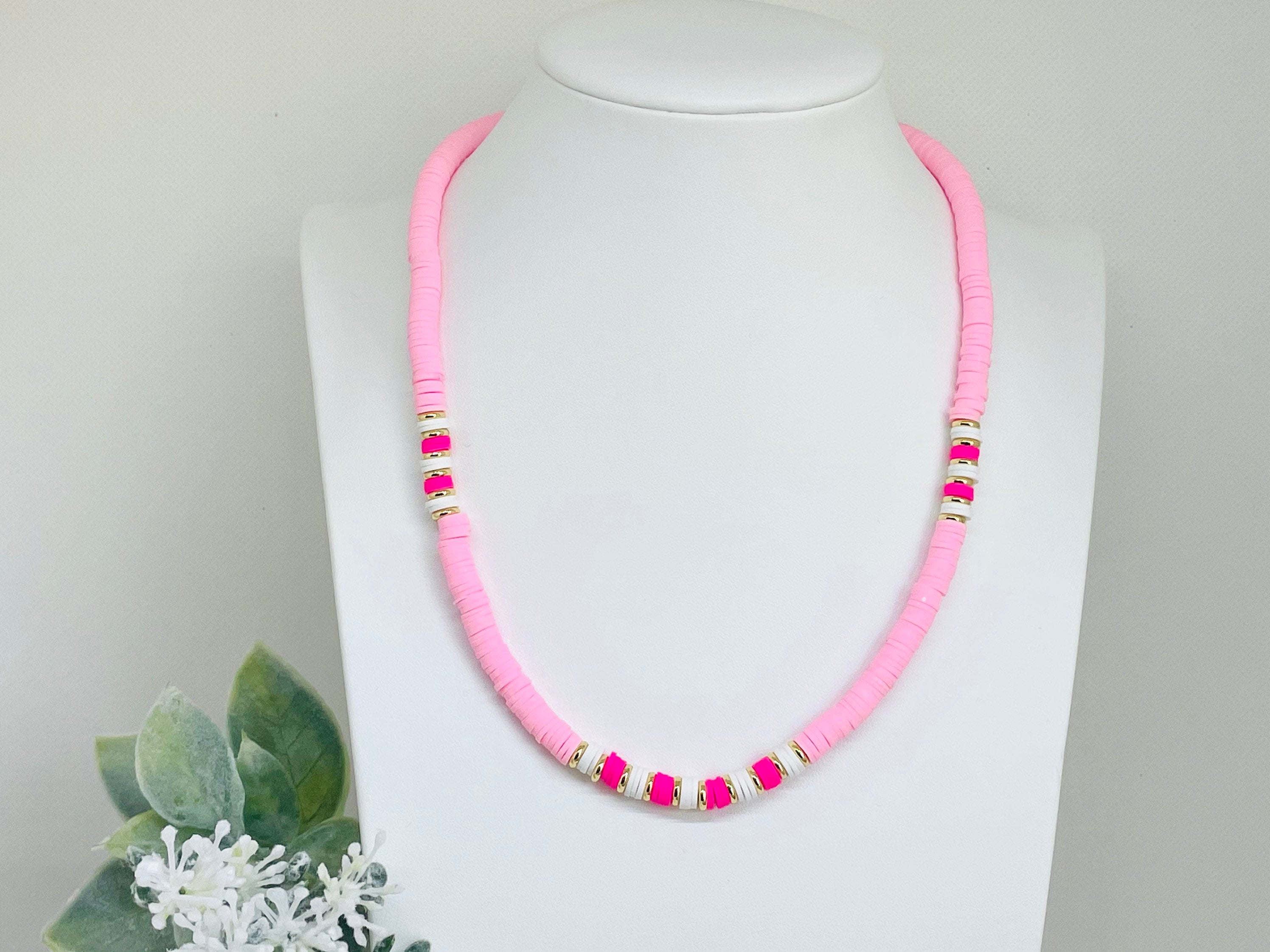 Heishi Beads Necklace - Boho Necklace