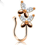 Butterfly Nose Clip - Fake Nose Cuff