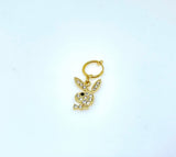 Fake Piercing - Bunny Clip on Belly Ring