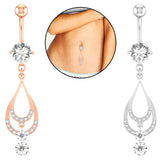 Dangle Belly Button Ring - Belly Piercing