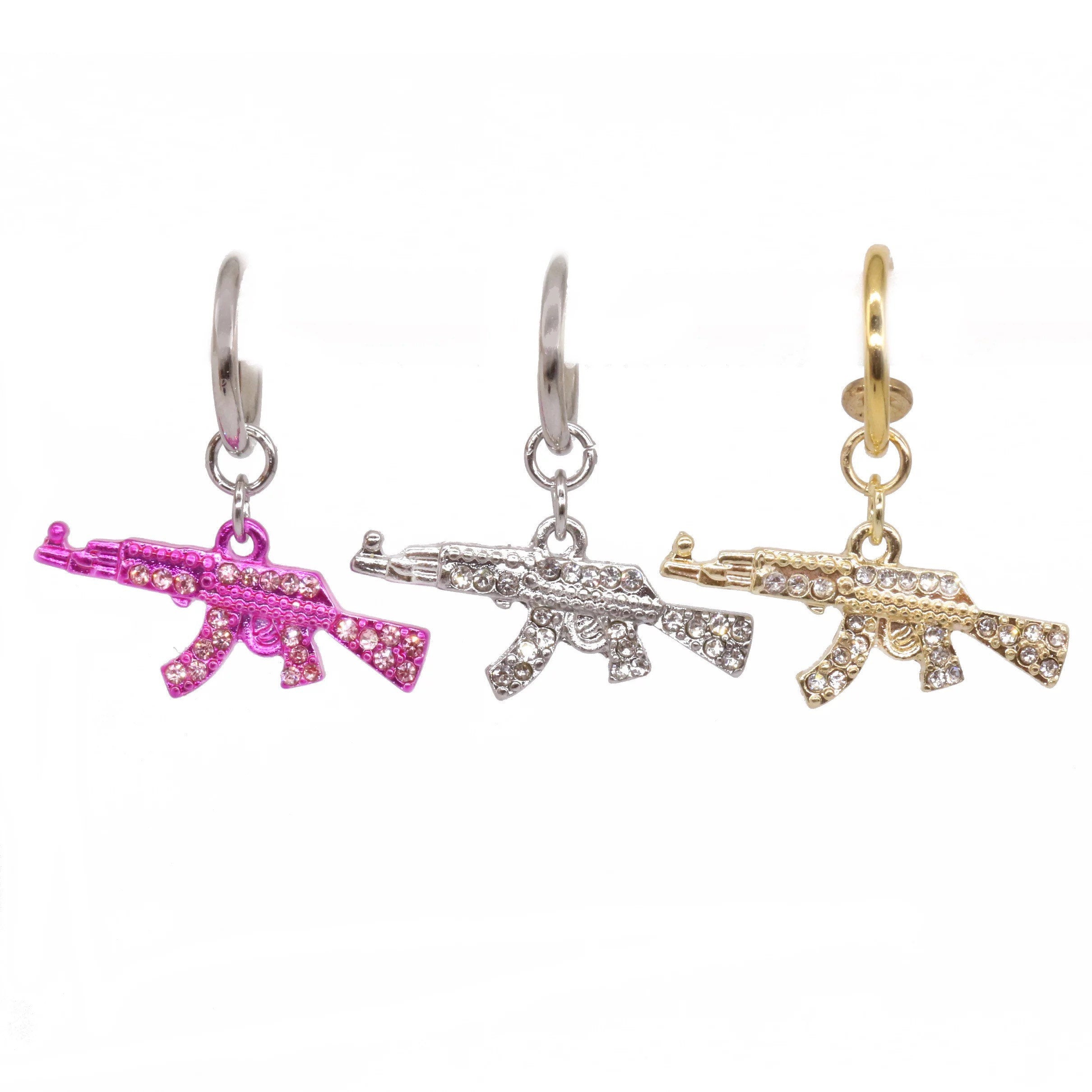 Fake Belly Button Rings Non Piercing Navel Ring Clip on Belly Button Ring
