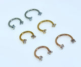 Horseshoe Septum Ring - Septum Piercing Jewelry
