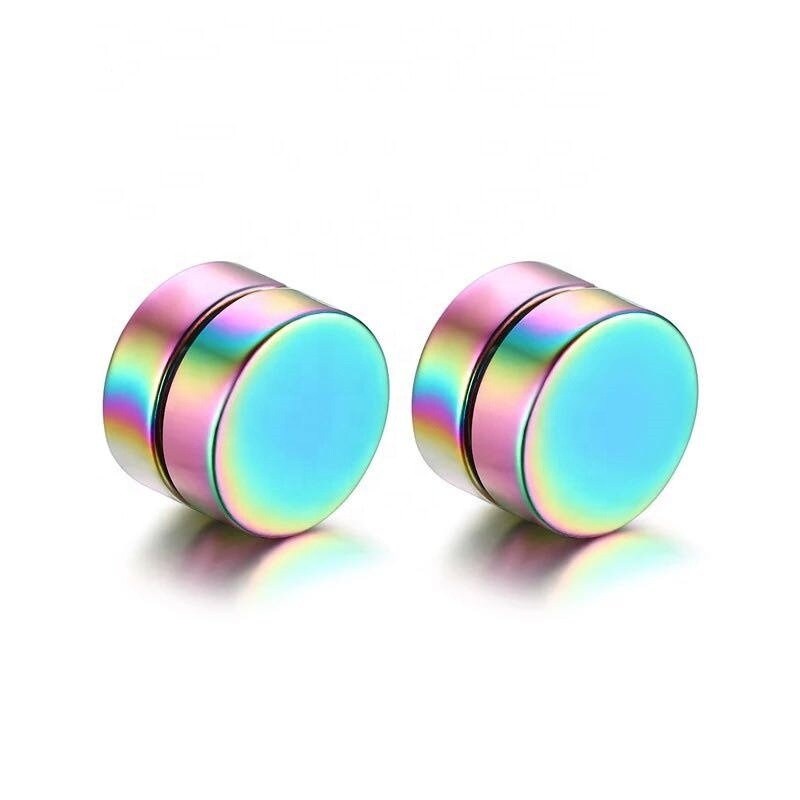 8 mm Black Stainless Steel Faux Plug Earring | In stock! | Lucleon 8 mm Black Stainless Steel Faux Plug Earring | In stock! | Lucleon
