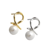 925 Sterling Silver Pearl Earrings - Freshwater Pearl Earrings