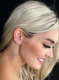 925 Sterling Silver Ear Climber Jackets - Ear Wrap Cuff Earrings