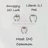 Magnetic Septum Ring with 6 Accessories- Fake Piercing