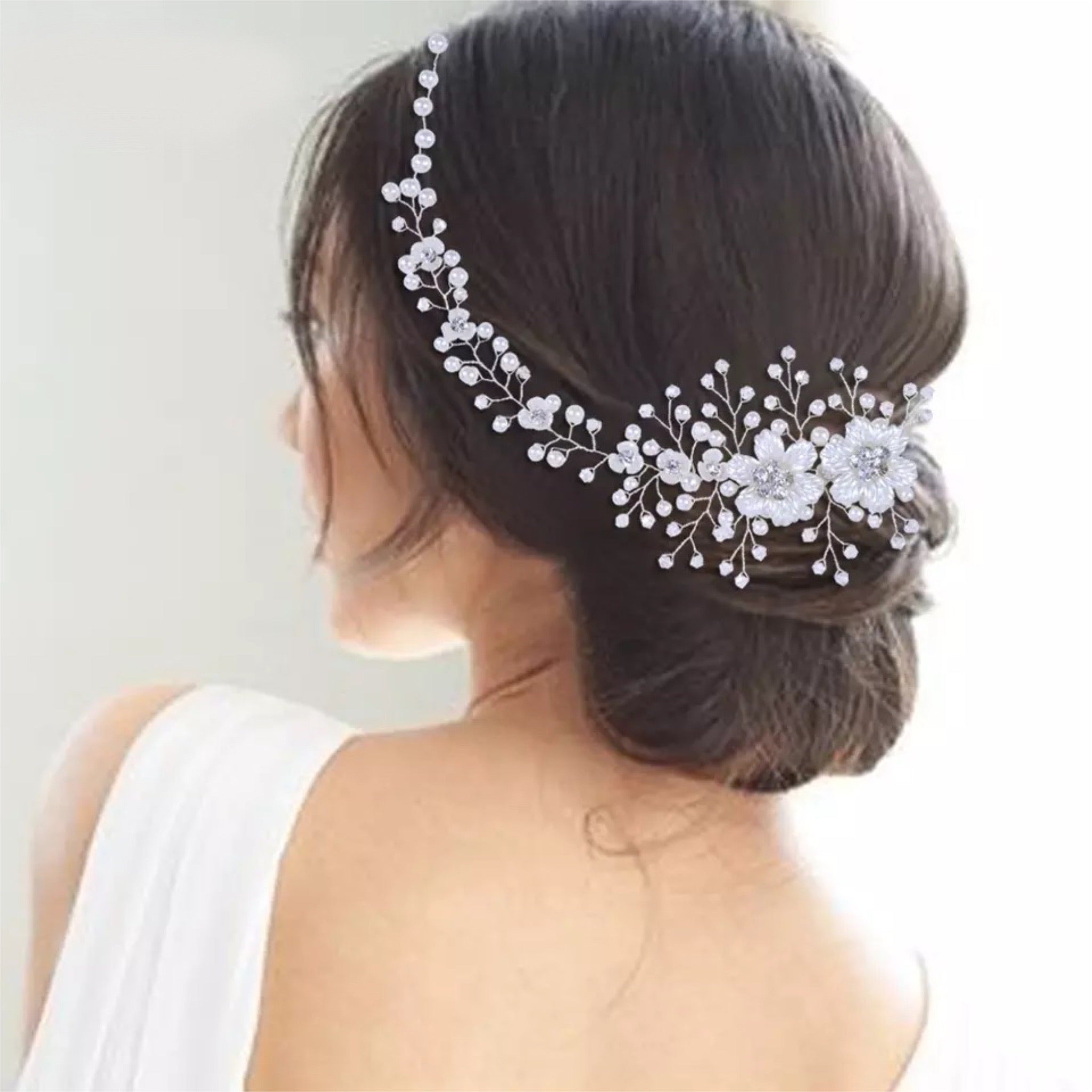 Bridal Hair Piece Crystal Hair Vine
