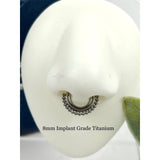 16G Implant Grade Titanium Septum Ring
