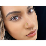 No Piercing Nose Cuff - Fake Nose Ring - Clip on Nose Ring