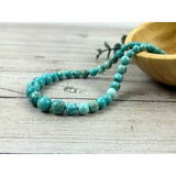Turquoise Necklace - BOHO Beaded Necklace